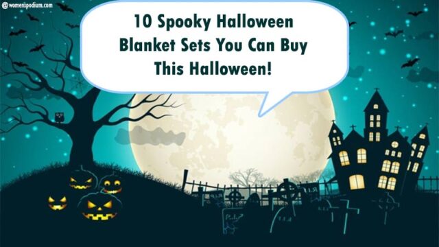 10 Spooky Halloween Blanket Sets You Can Buy This Halloween!