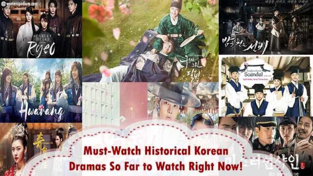 [Leading 15] Must-Watch Historical Korean Dramas So Far to Watch Right Now!