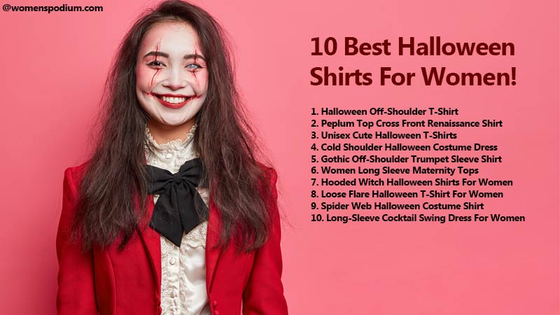 Halloween shirts for women