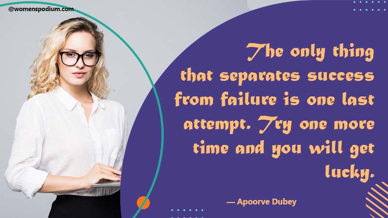 Last attempt - Failure quotes