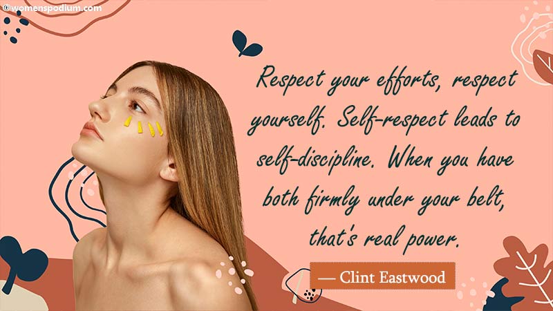 self respect quotes