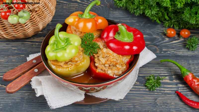 Stuffed Peppers with Smoked Mackerel