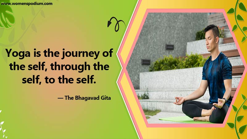 Yoga is the journey