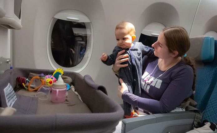 travel with baby - flying with toddler