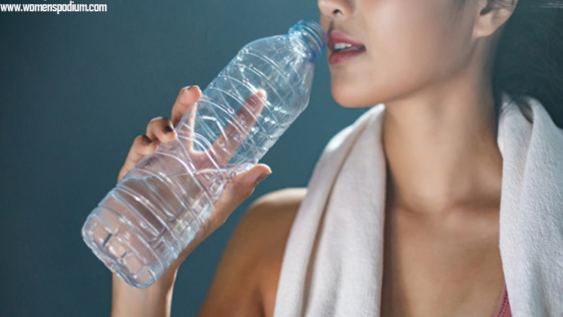 keep hydrated - Health and Fitness Tips For Women