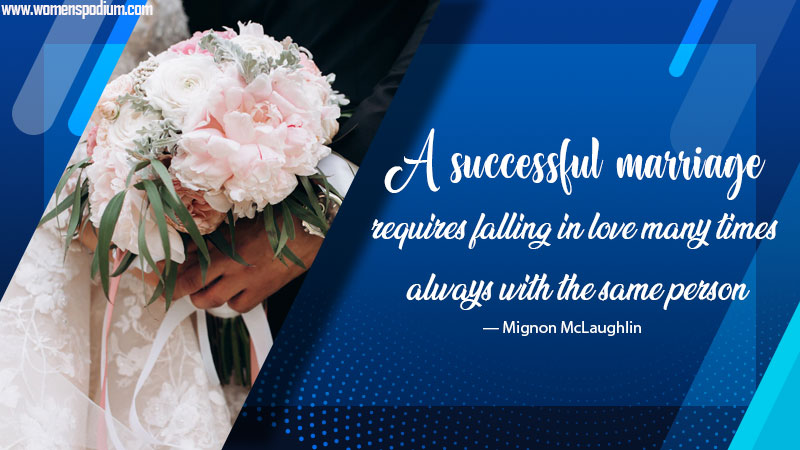 successfull marriage
