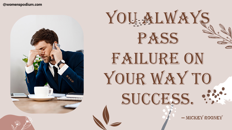 Pass failure - quotes about failure