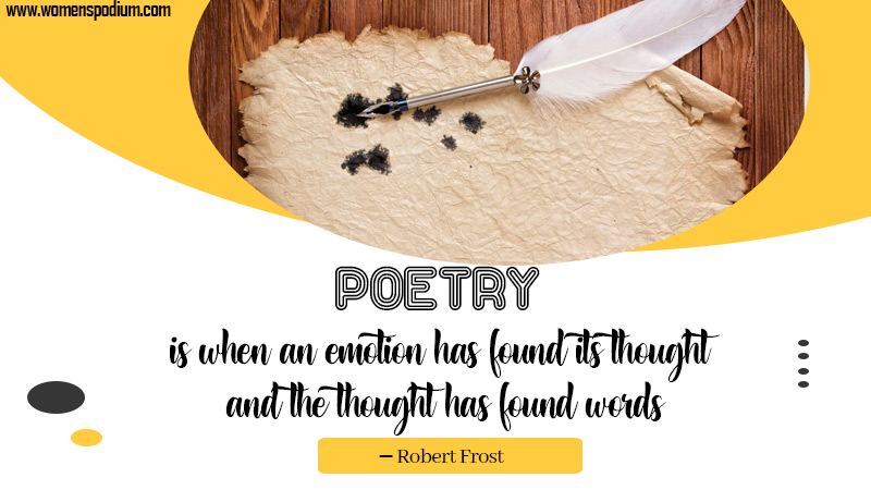 words of emotion - Quotes About Poetry