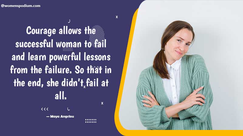 Successful woman - failure quotes