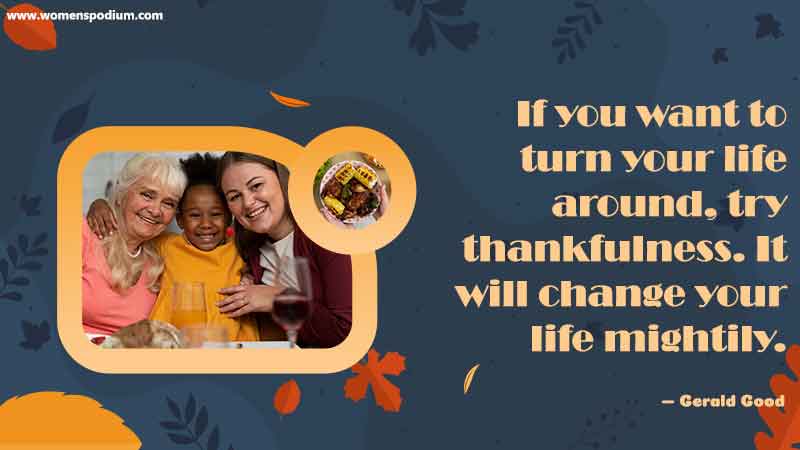 turn your life around - thanksgiving quotes
