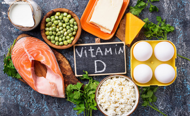 Take Foods Rich in Vitamin D